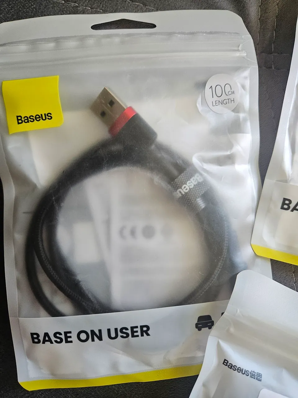 Cabo USB Baseus 1m para Celular
