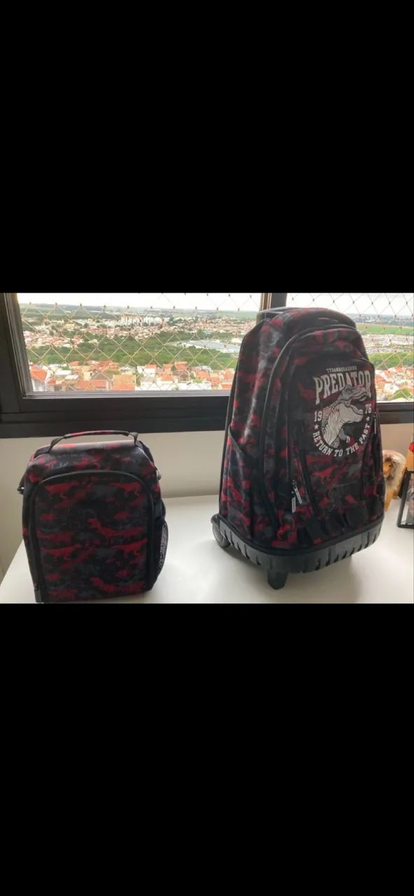 Mochila infantil de rodinhas T-Rex - Foto 2