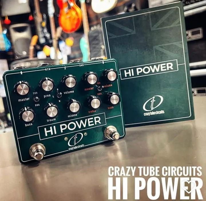 Pedal Hi Power Crazy tube circuits - Instrumentos musicais - São