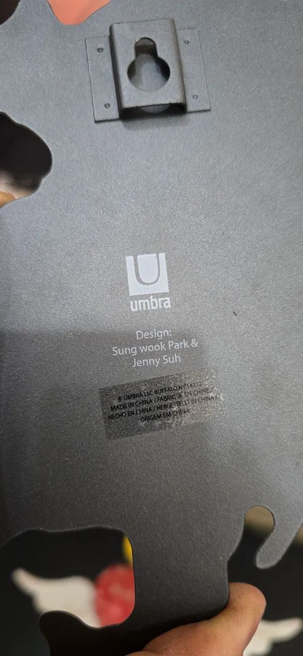 Umbra Decoração de parede Mapa em ferro. - Foto 4