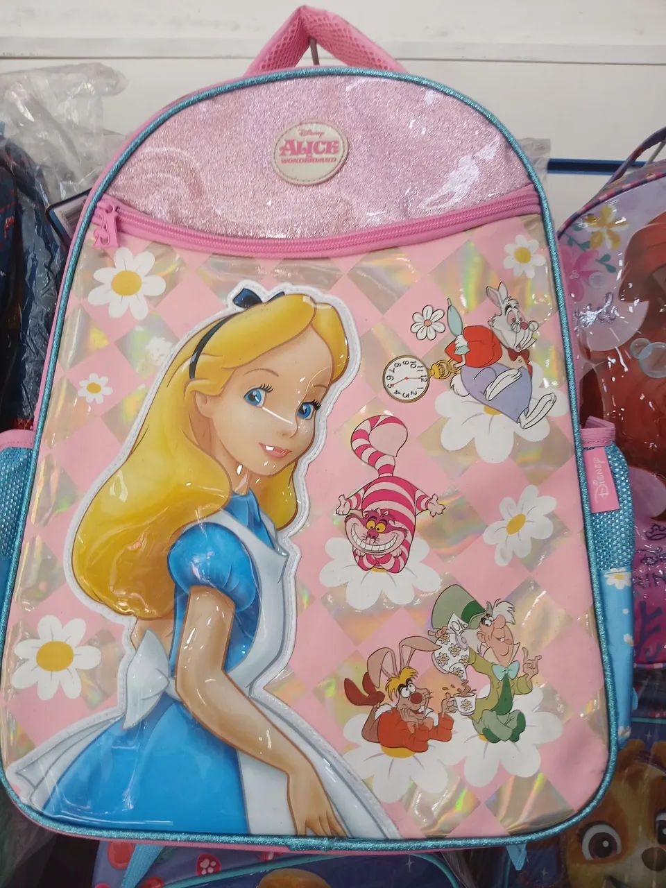 Mochila Costas Alice no País das Maravilhas