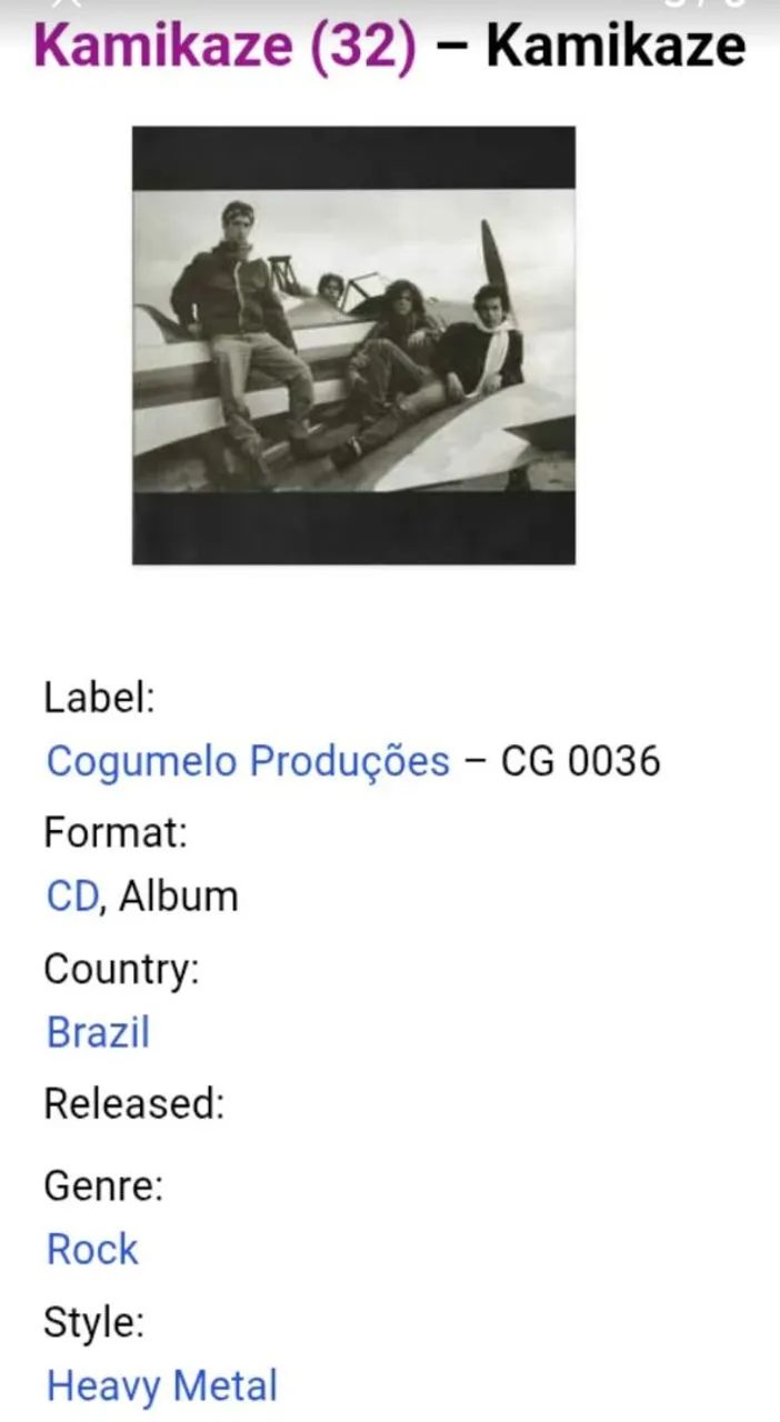 CD Kamikaze (CG 0036) - Foto 5