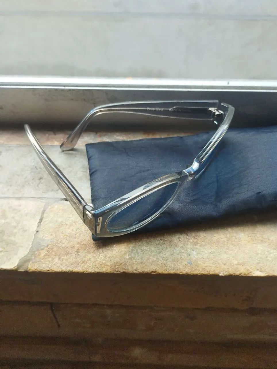Óculos de Sol Zara com Lentes Azuis - Foto 5