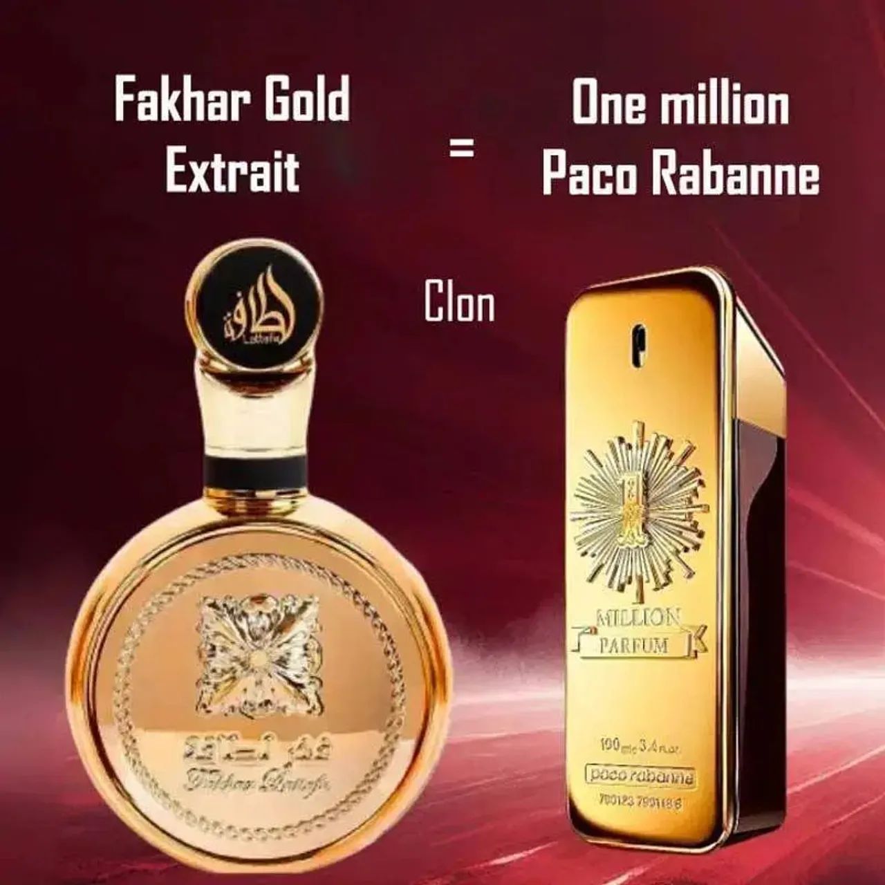 Perfume árabe Fakhar gold extrait 100ml - Lacrado na caixa! - Foto 3