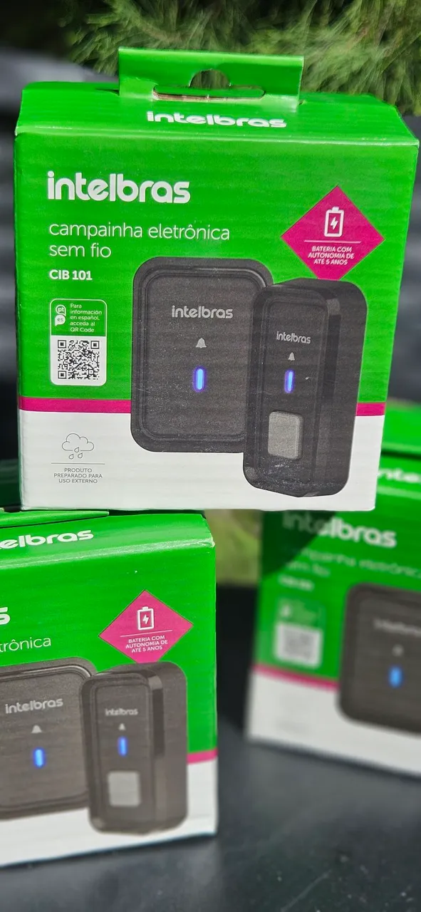 Campainha Eletrônica sem Fio Intelbras CIB 101