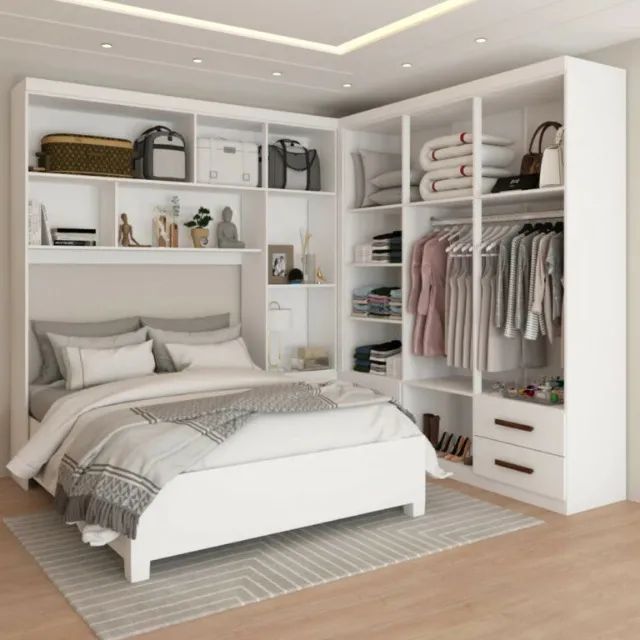 Modulado + Guarda Roupa Hércules 6 Portas    Pronta Entrega! - Foto 5
