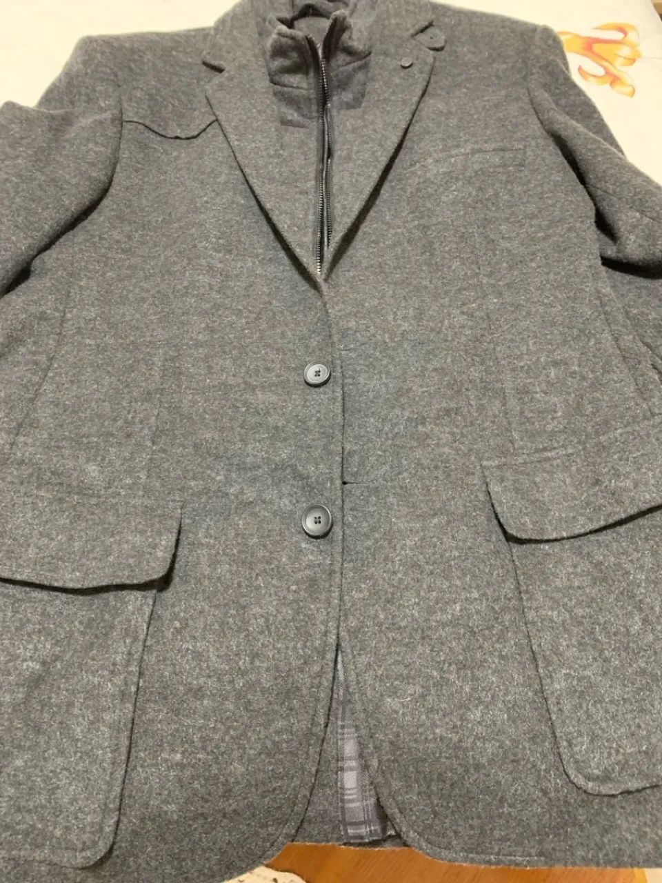 Blazer de lã masculino - Foto 2