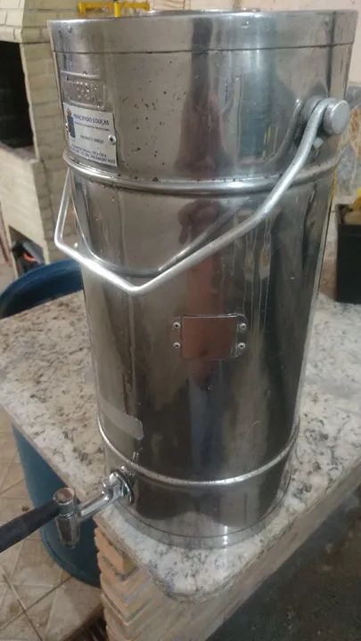 Garrafa térmica INOX 10litros quente ou gelado"LEIA" - Foto 2
