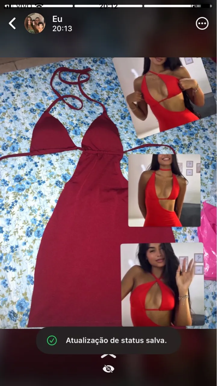 Vestido modelo gringa