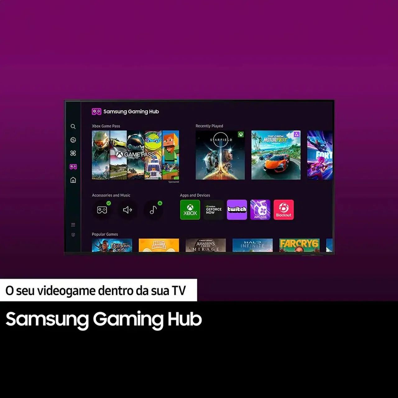 TV SAMSUNG NOVA 65" - Foto 4