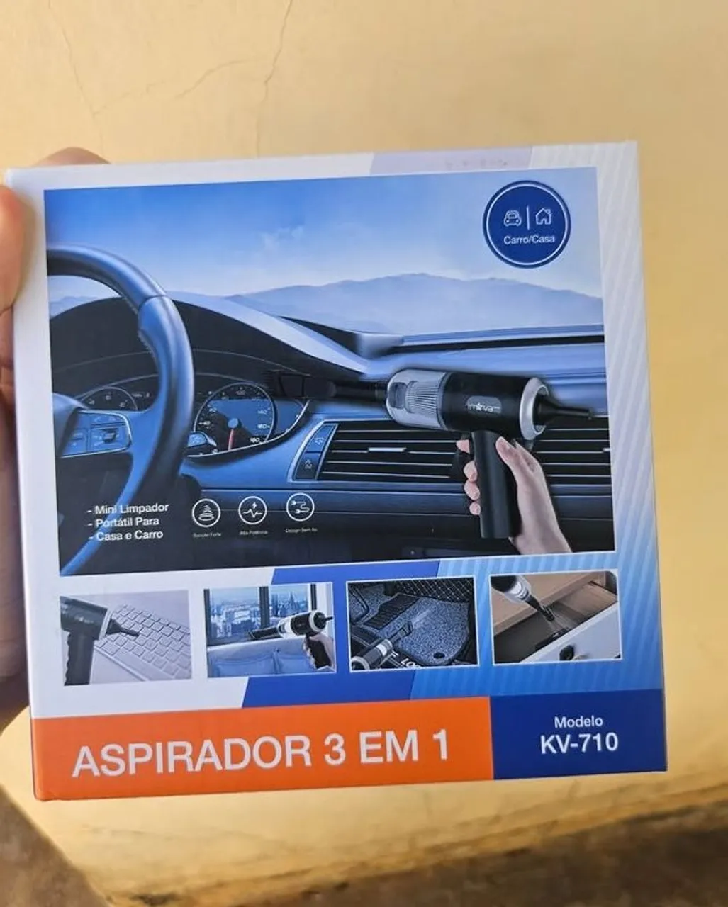 ASPIRADOR DE PÓ PORTÁTIL 3 EM 1 -PAGUE SÓ NA ENTREGA ?