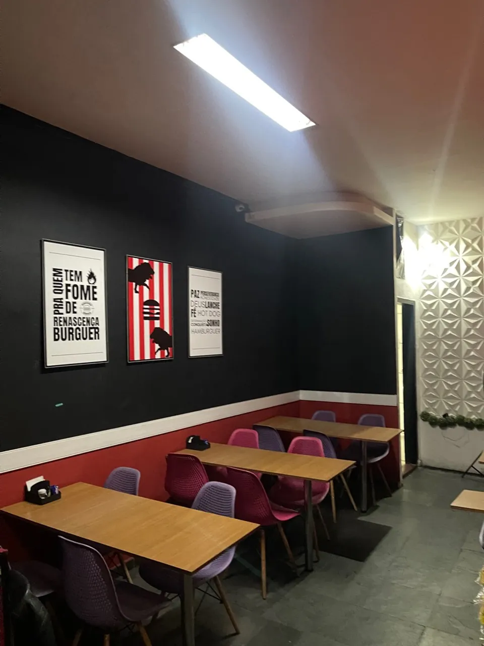 Passo ponto- Hamburgueria montada