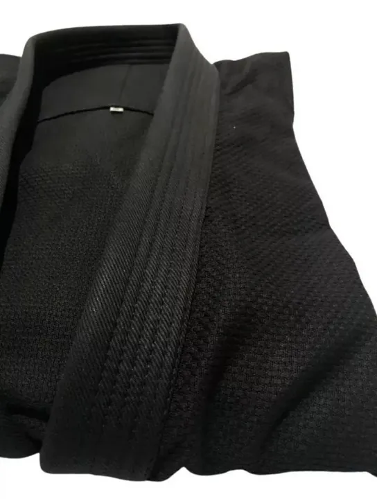 Kimono de Jiu-Jitsu Preto - Tamanho A3