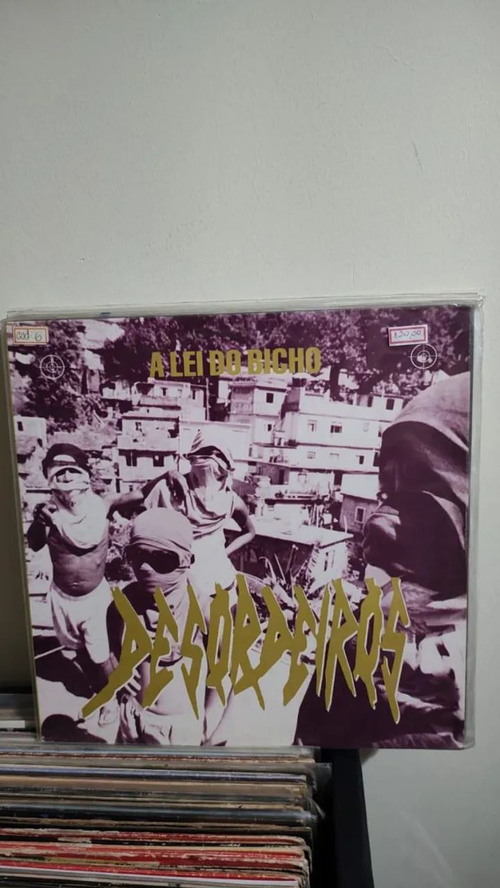 Desordeiros do Brasil   Punk Rock Vinil - Foto 2