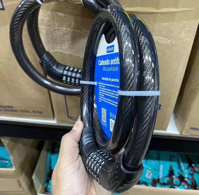 Carrente Cadeado Antifurto Luatek LK-BL43 - Alta Qualidade - Foto 2