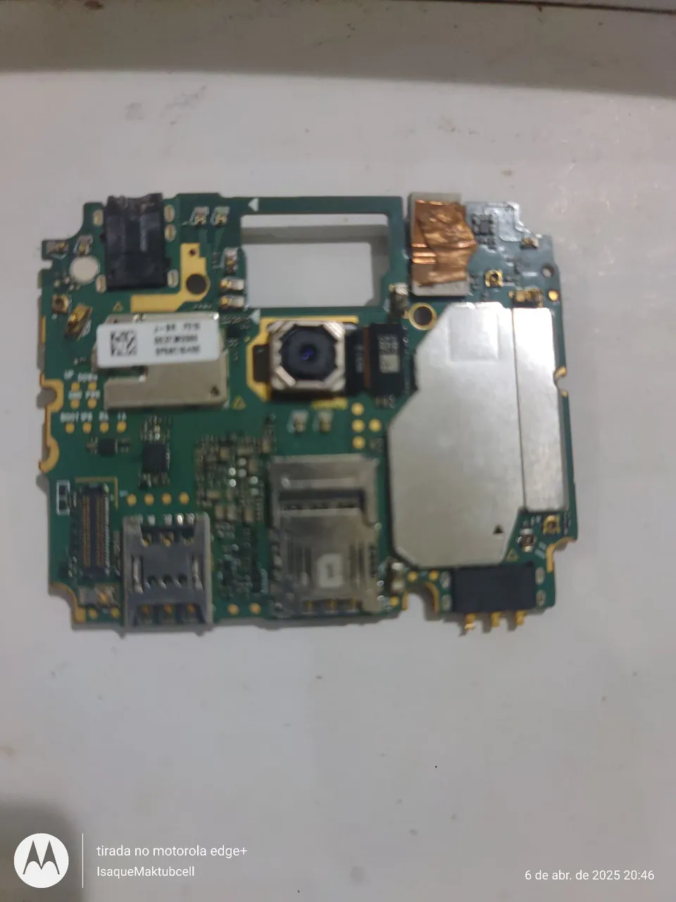 Placa Mãe Moto G5 xt1672