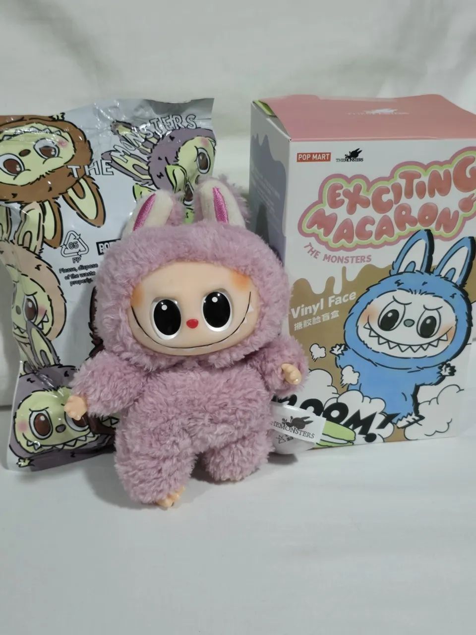 Labubu Popmart, Aleatórios/Sortidos - The Monsters Macaron