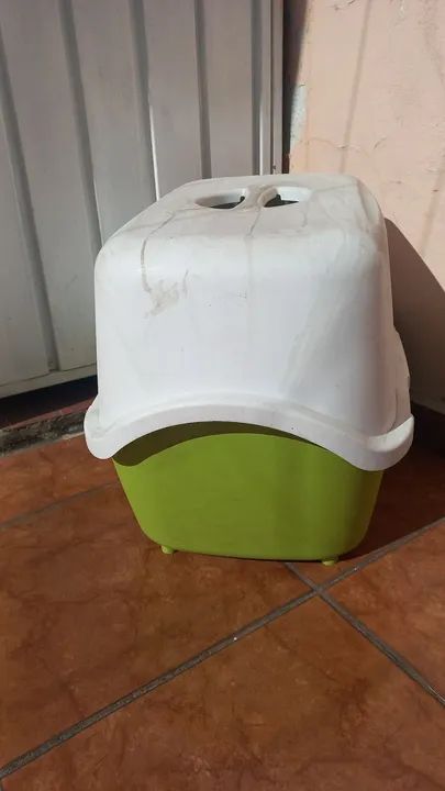 Caixa de areia para gatos