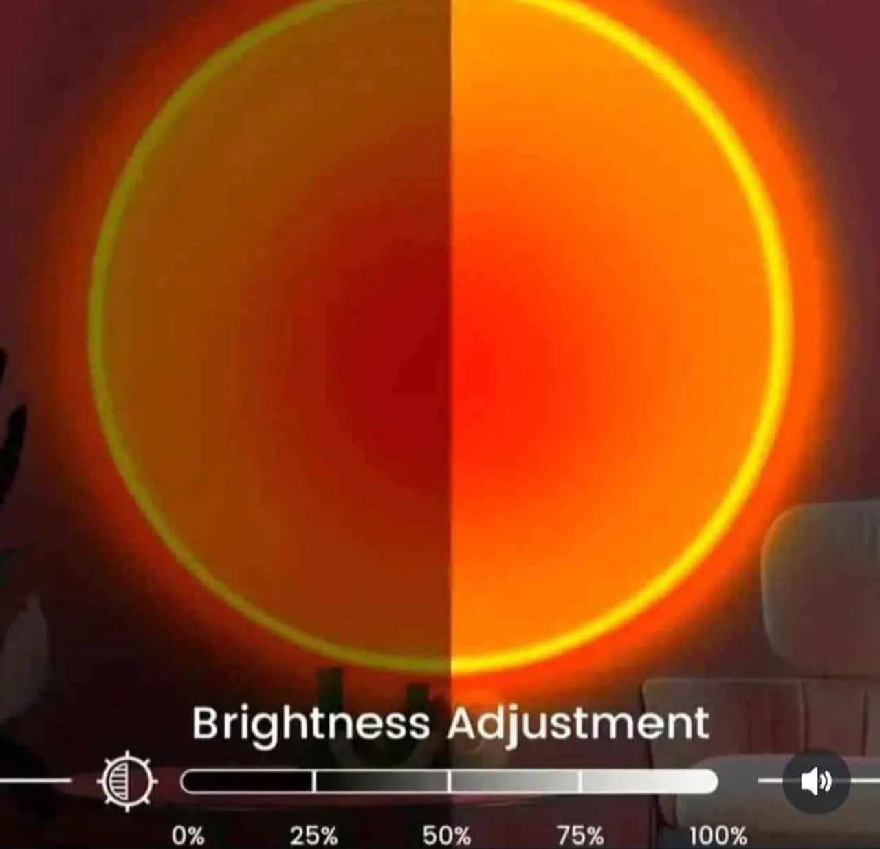 Projetor led sunset - Foto 5