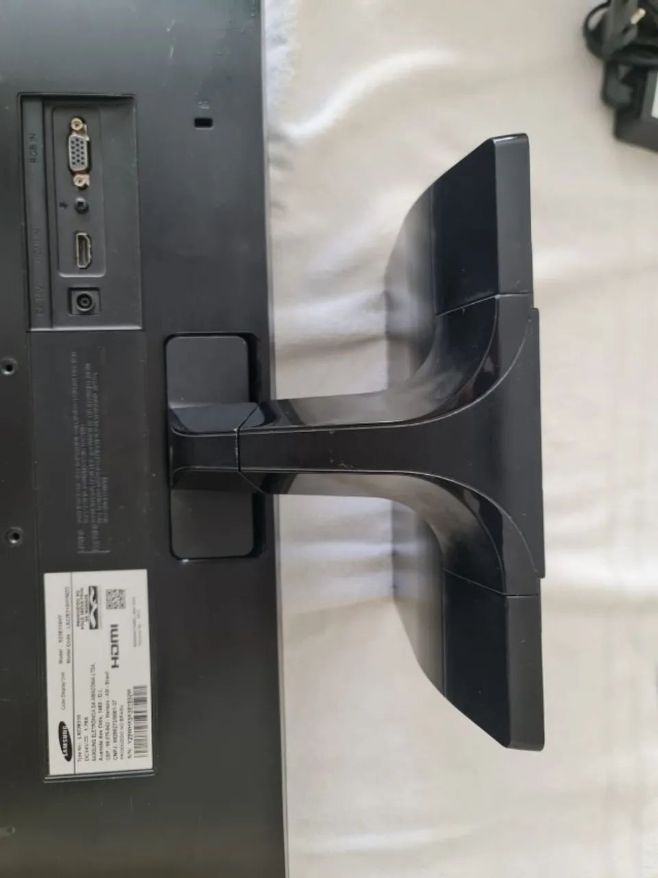 Monitor Led Samsung 21.5 Full Hd Widen e teclado logitech seminovos. - Foto 5