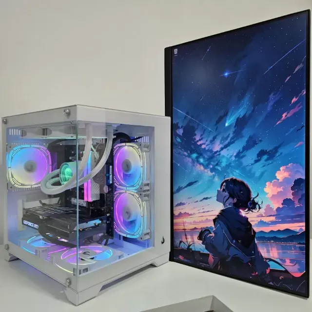 Pc Gamer Ryzen 7 5700X3D - 32Gb Ram - RTX 4060 TI (8Gb) - 512Gb SSD + 1Tb HD