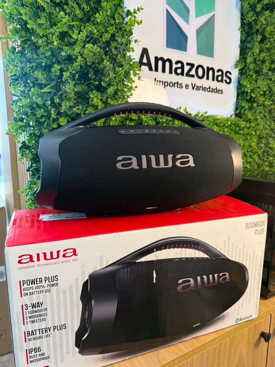 Caixa Bombox Aiwa  - Foto 3