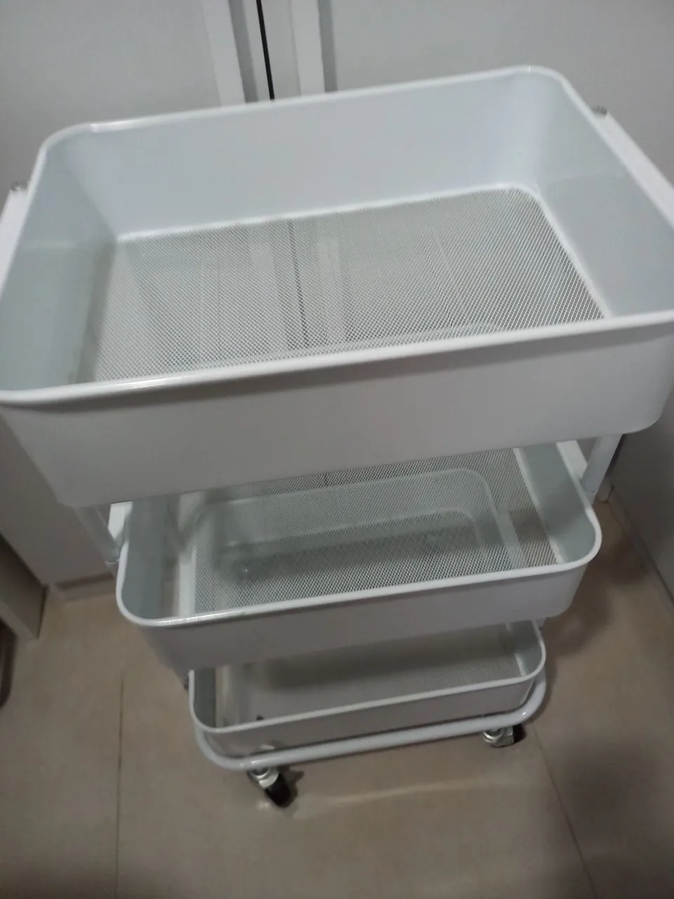 Carrinho de Cozinha com 3 Prateleiras