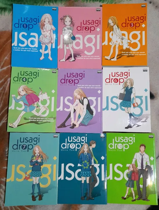Mangá Usag drop ( Volumes 1 ao 10) * Só não tem o 8* - Todos em excelente estado.