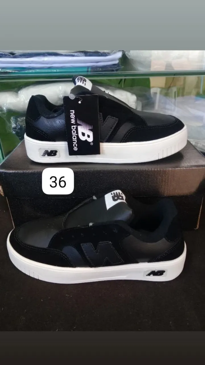 Tênis New Balance Preto - Tamanho 36