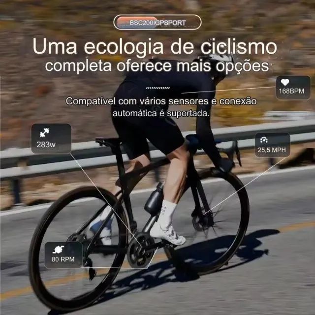 Computador Bike GPS BSC200 Novo - Foto 4