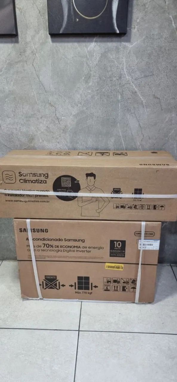 Ar-condicionado Inverter Samsung Windfree Connect 12000 - Novo Lacrado 1 Ano de Garantia