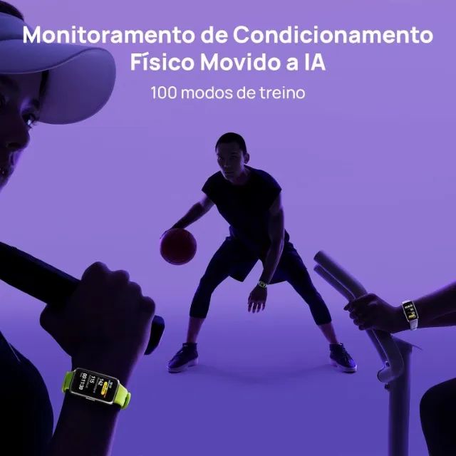 Smartwatch, HUAWEI Band 10 Compatível com Android e iOS, Verde - Foto 4