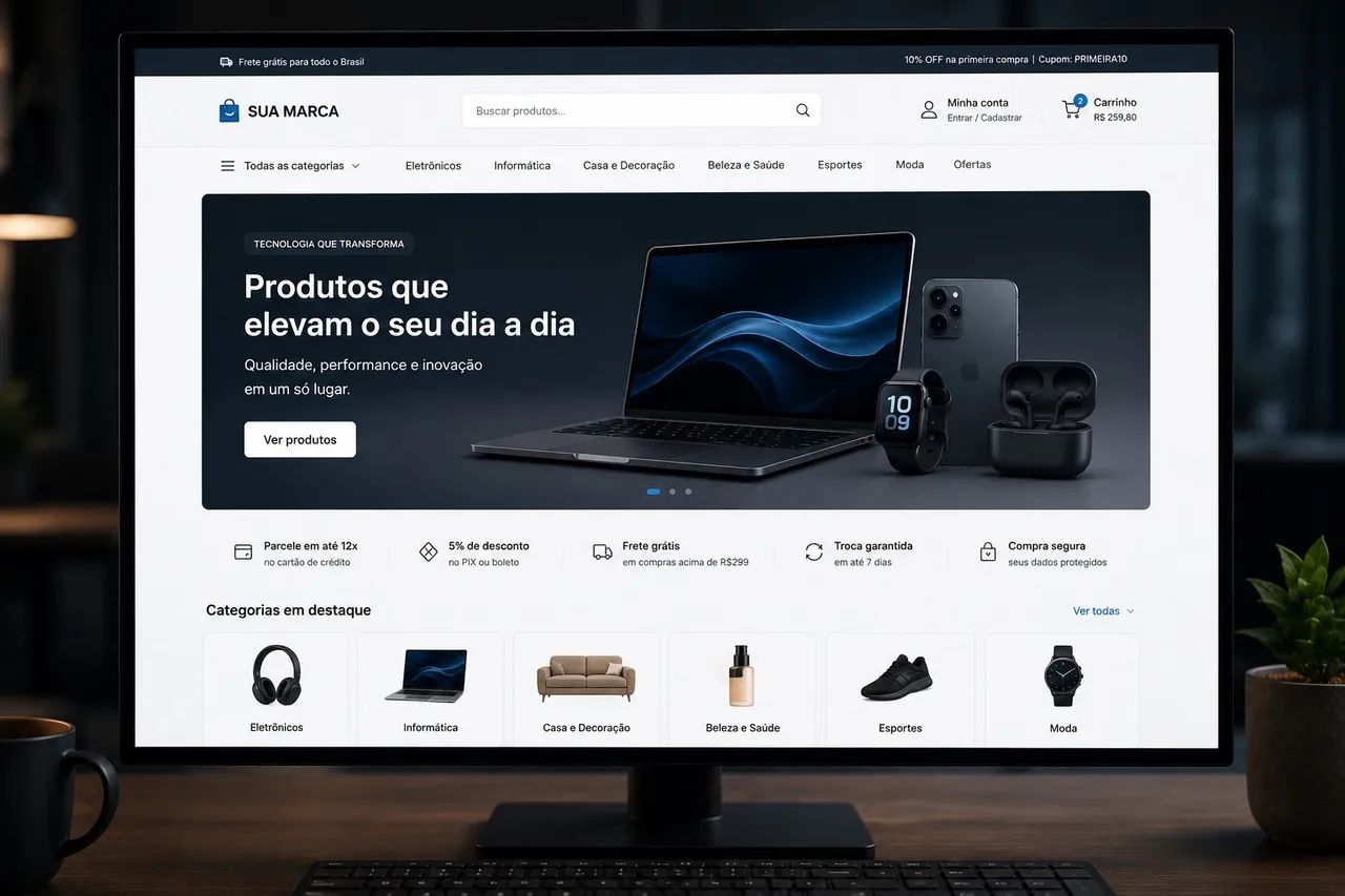 Criação de Sistemas de Gestão e Lojas Virtuais - Foto 3