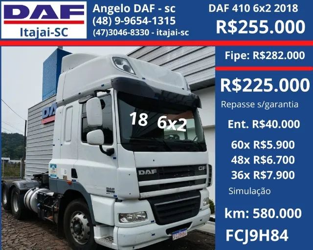 DAF 410 6x2 2018