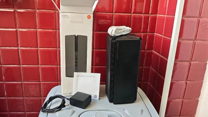 Roteador Xiaomi AX3000 Wi-Fi 6 Mesh -  Impecável - Foto 5