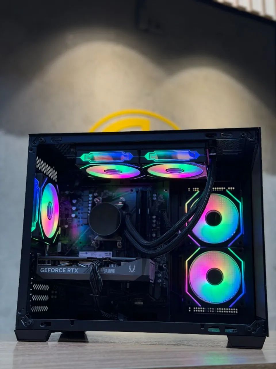 PC por R$ 7.499 à vista! Ryzen 5 5600 | RTX 5060 8GB | 16GB RAM | B550 - Olx pay - Foto 2