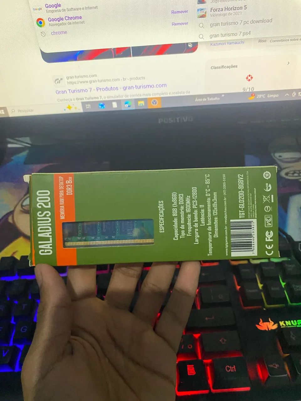 Vendo memória ram 8gbDDR3 - Foto 4