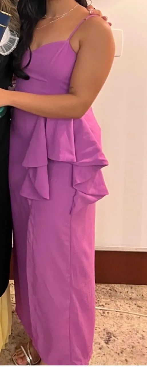 Vestido roxo de festa  - Foto 5