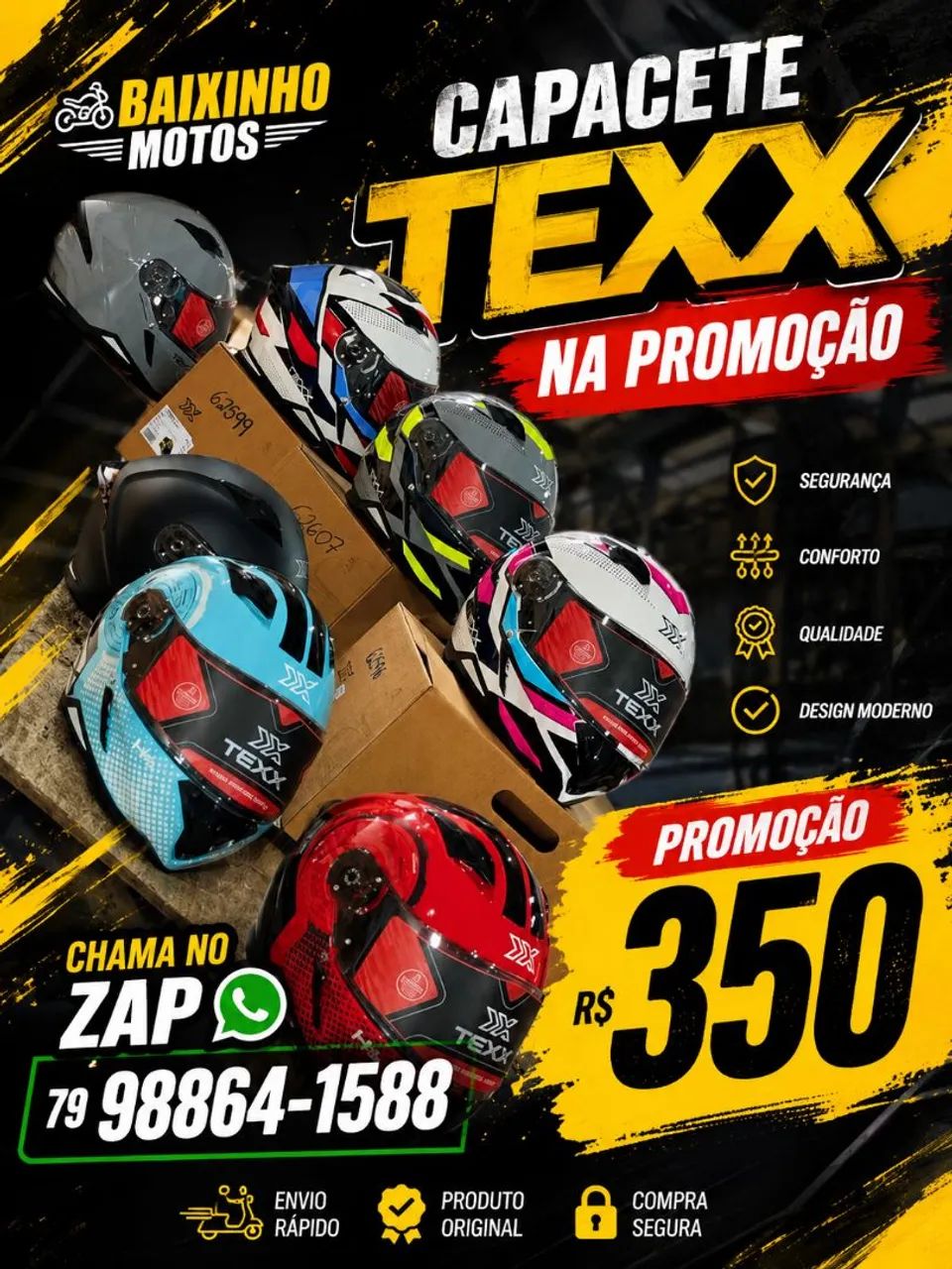 Capacete Texx 
