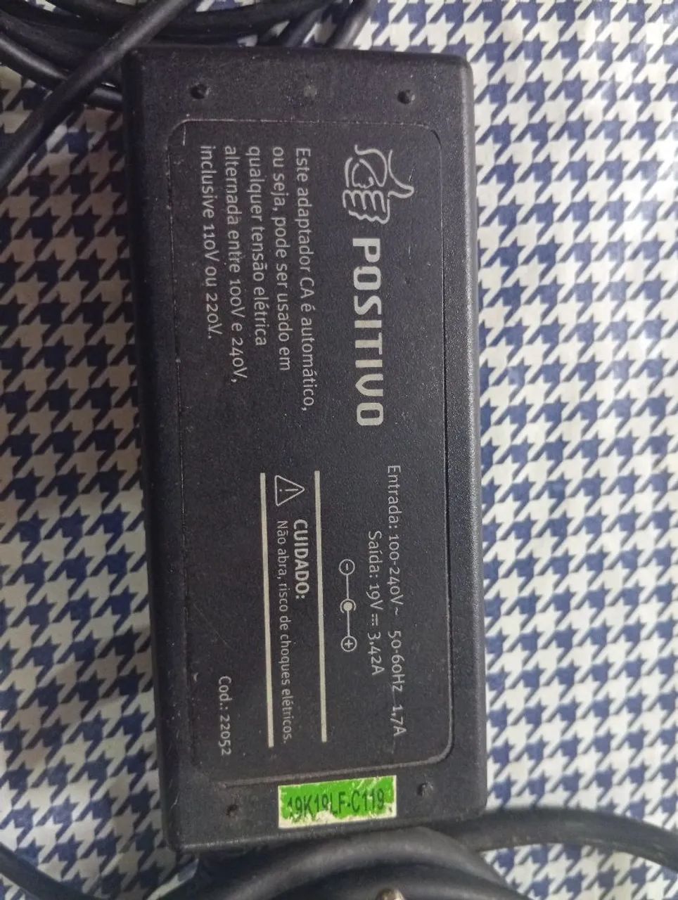 Carregador notebook positivo  - Foto 2