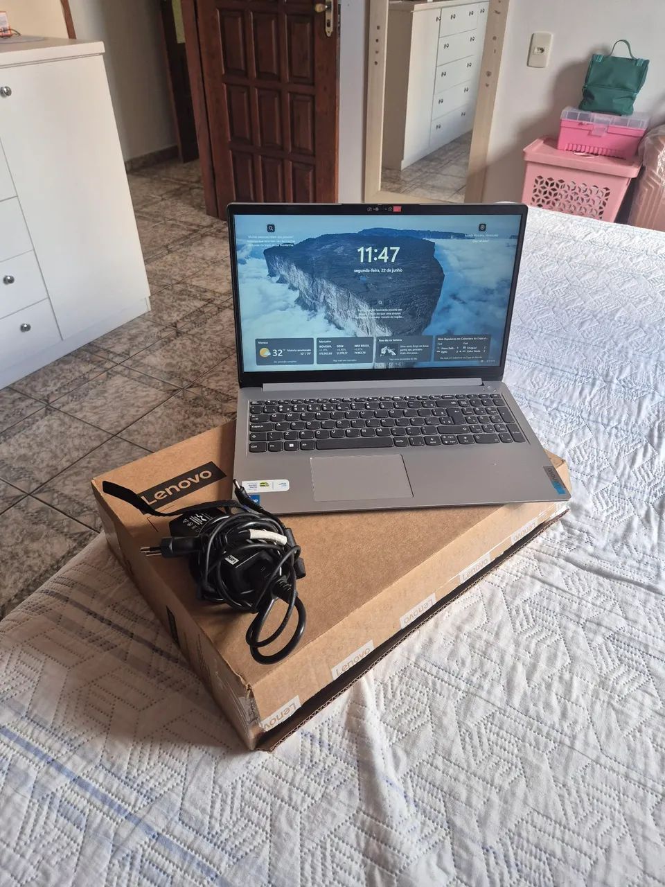 Notebook Lenovo ideapad I5 12th 512gb SSD e 8gb ram