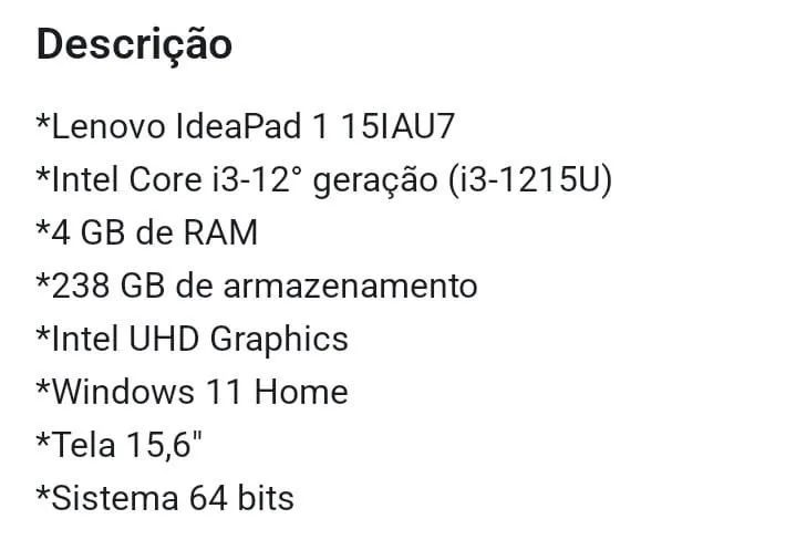 Notebook Lenovo - Foto 4
