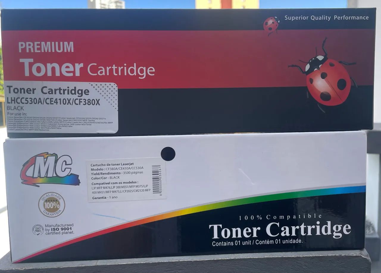 Kit 7 Toner Compatível CC530A - CC531A - CC532A - CC533A - Foto 2