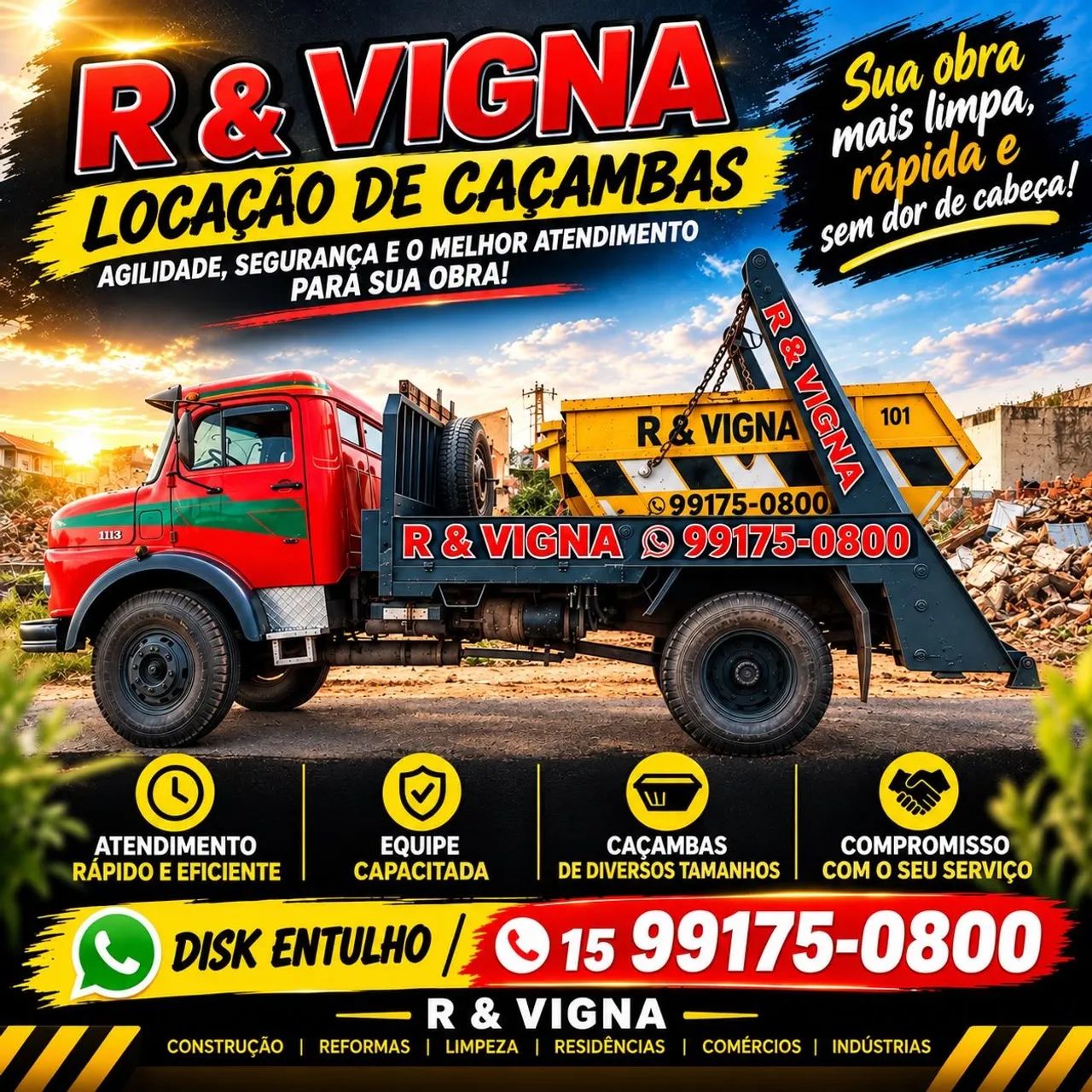 Aluguel de caçambas