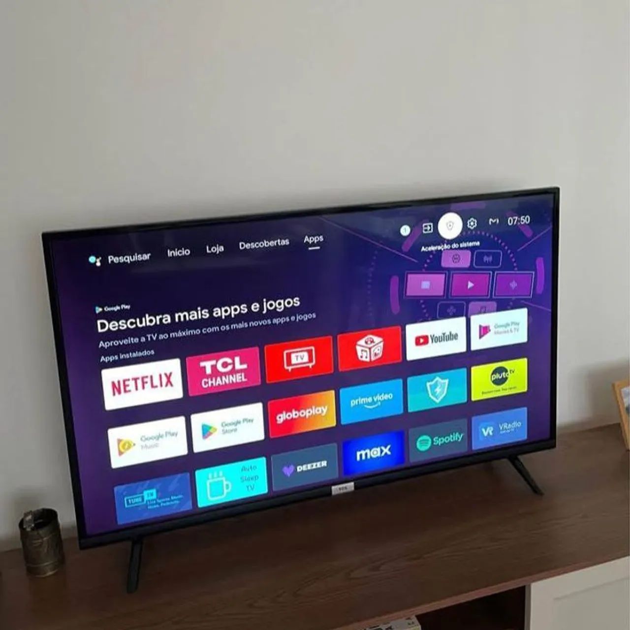 Smart TV TCL 43 GOOGLE TV 
