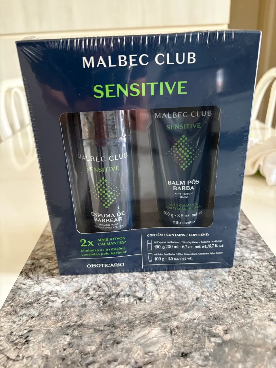 Kit de barbear Malbec Club - Foto 2