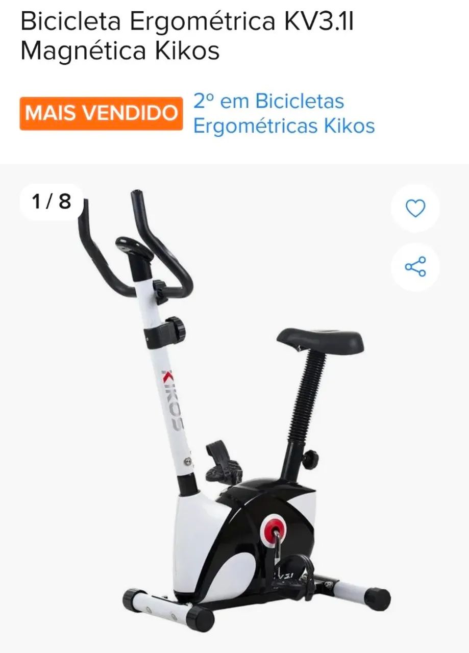 Bicicleta Ergom étrica Kikos - Foto 2