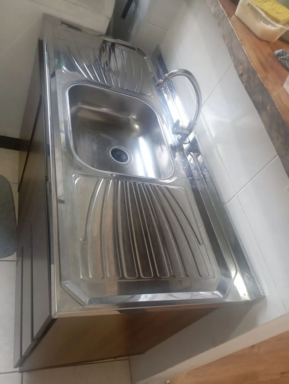 Balcão de Pia com a Cuba Inox + Torneira  - Foto 2