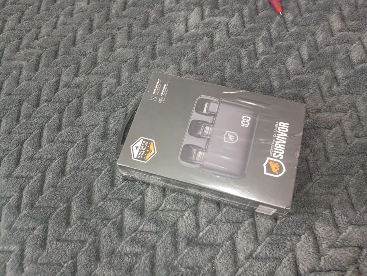 Microfone de lapela 