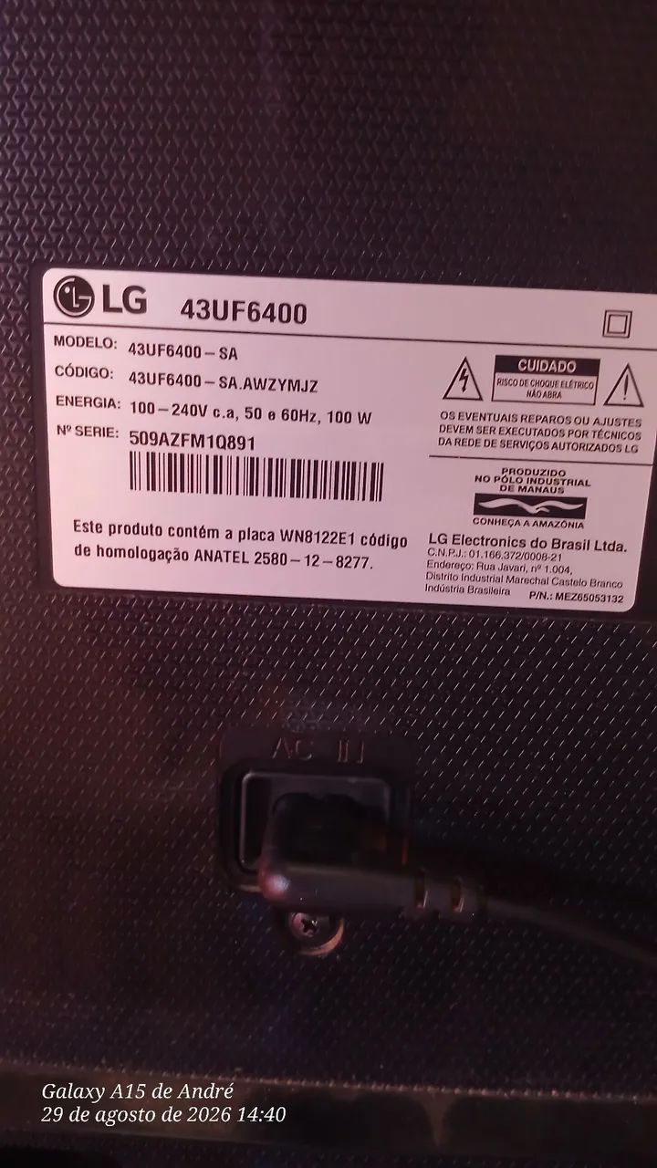 TV LG SMART 43 - Foto 2